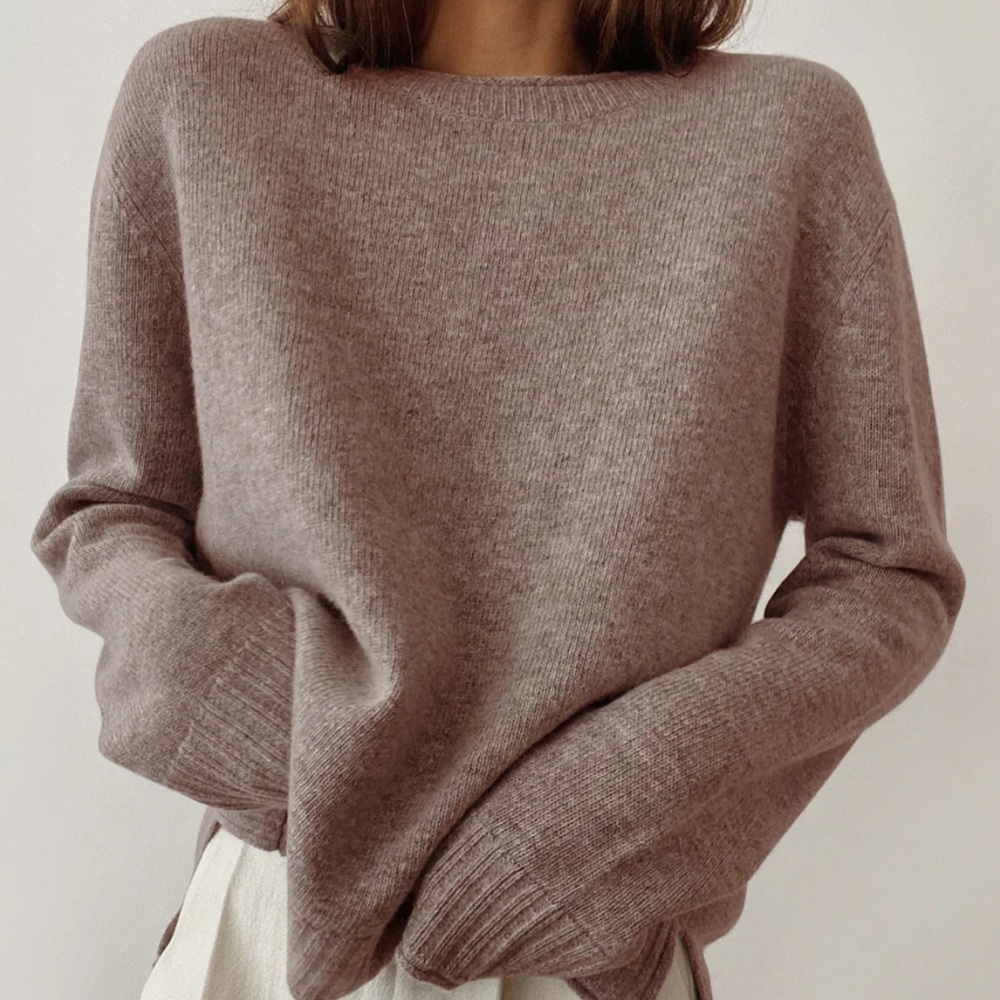 Jenni Kayne Everyday Sweater Taupe
